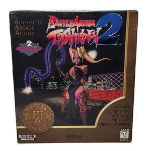 BattleArena Toshinden 2 PC CD-ROM Arcade Game Fujitsu 1996 Brand New